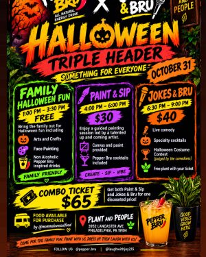Pepper Bru’s Triple Header